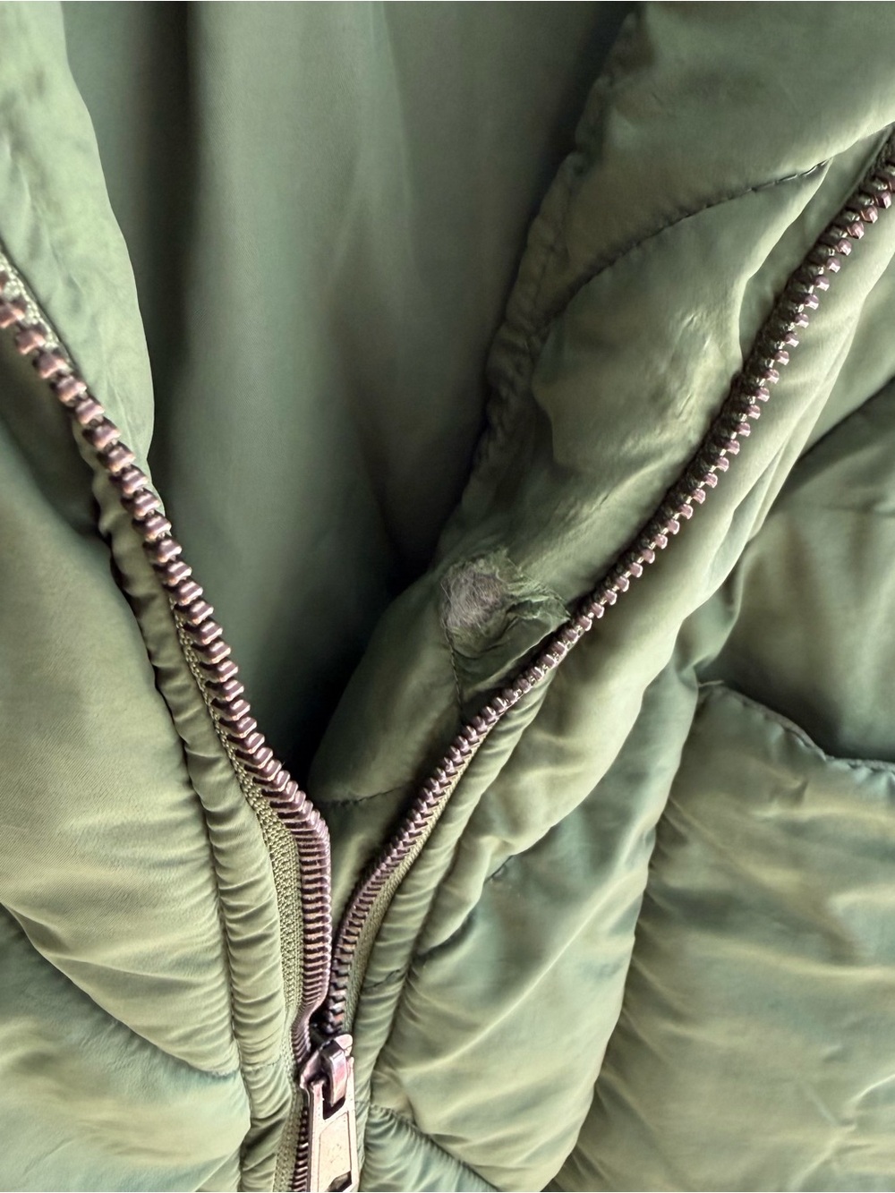 Free People Emmy Swing Puffer in Forest Glen - Picture 3 of 10